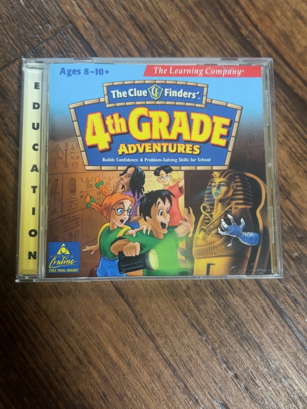 Source Unknown 4th Grade Adventures CD - Blue Yellow Red Artwork
